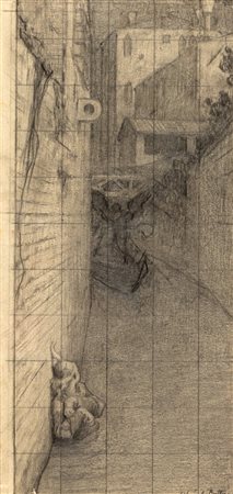 Silvio Giulio Rotta (Venezia 1853-1913)  - Episodio della vita di Fornaretto