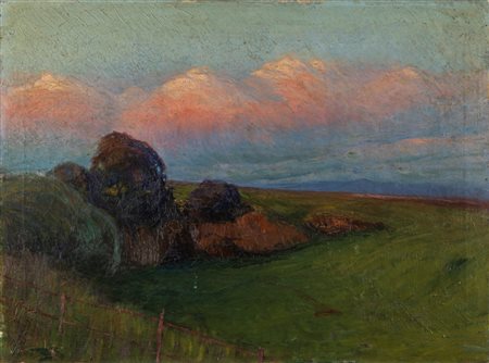 Giuseppe Rondini (Palermo 1886-Grottaferrata 1955)  - Luci vespertine