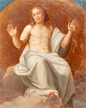 Nicola Consoni (Ceprano 1814-Roma 1884)  - Quattro dipinti con soggetto sacro