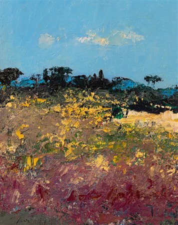 SERGIO SCATIZZI (1918-2009) - Paesaggio