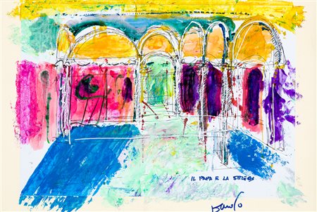 DARIO FO (1926-2016) - Il Papa e la strega, 1989