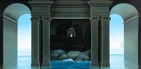 PAOLO COLLINI (1950) - L'approdo sommesso, 1987