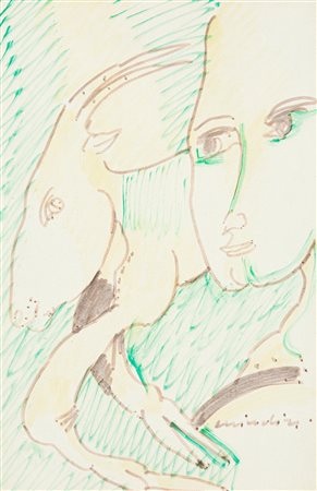 REMO BRINDISI (1918-1996) - Senza Titolo