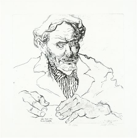 WALTER PIACESI (1929) - Uomo del Montefeltro