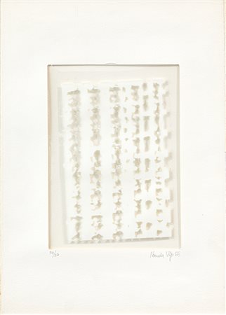 NANDA VIGO (1936-2020) - Senza Titolo, 1966