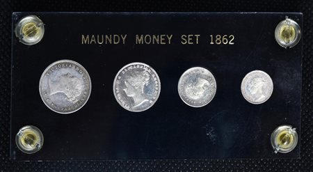 MAUNDY MONEY SET 1862 Il Maundy Money e' una monetazione speciale britannica...