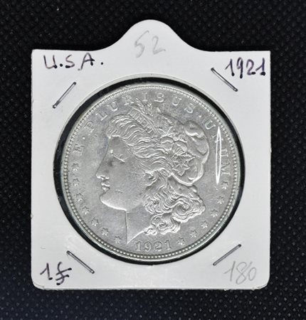 1 DOLLARO USA 1921 in argento, George T. Morgan