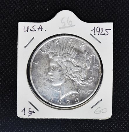 1 DOLLARO USA 1925 in argento