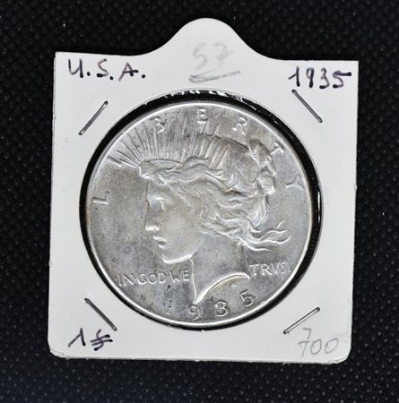 1 DOLLARO USA 1935 in argento
