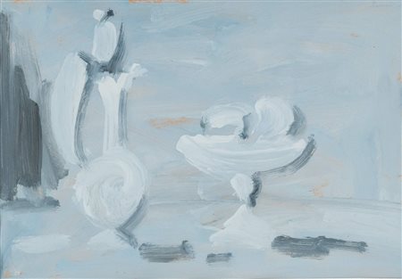 DUILIO BARNABE’ - DUBE' (Bologna 1914 – Alpi Francesi 1961) “Natura morta”....