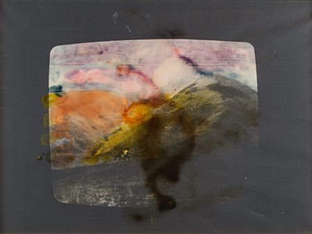 MARIO SCHIFANO (Homs 1934 - Roma 1998) "Televisore", prima metà degli anni...