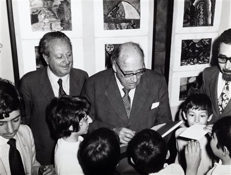 Bacchelli, Riccardo - Foto di Moravia e Bacchelli