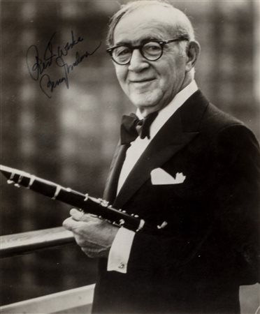 Goodman, Benny - Foto con dedica