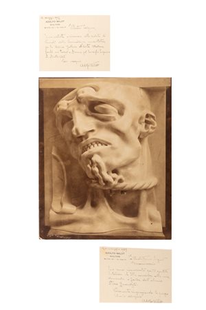 Wildt, Adolfo - Foto e due lettere