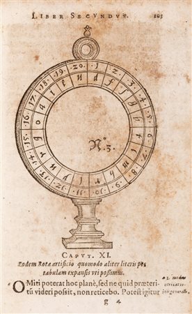 Crittografia / Della Porta, Giovanni Battista - De occultis literarum notis seu Artis animi sensa occulte alijs significandi