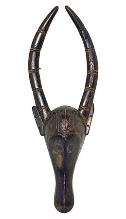 Maschera Bobo, Nyanga , Burkina Faso, seconda metÃ  XX secolo H cm 64