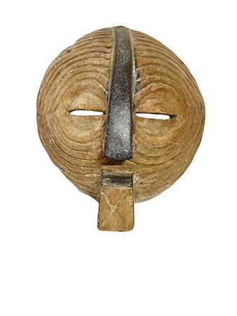 Maschera Luba, Congo, seconda metÃ  del XX secolo. Cm 20
