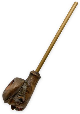 3 - â€œ Contadino â€œ - Dipinta a mano. Enna, Sicilia. Prima metÃ  del 1900.
Il bocchino fa parte indifferenziata della 