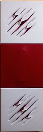 SALEMI CALOGERO Racalmuto (AG) (Monza) 1966 Squarci di rosso 2021 Mista su...