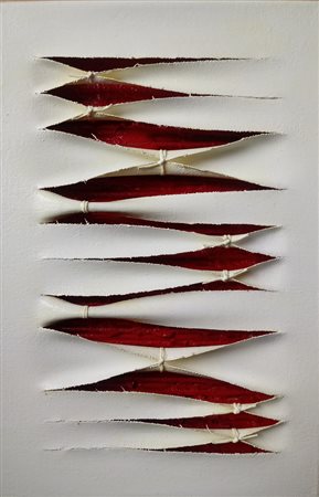 SALEMI CALOGERO Racalmuto (AG) (Monza) 1966 Squarci di rosso 2020 Mista su...