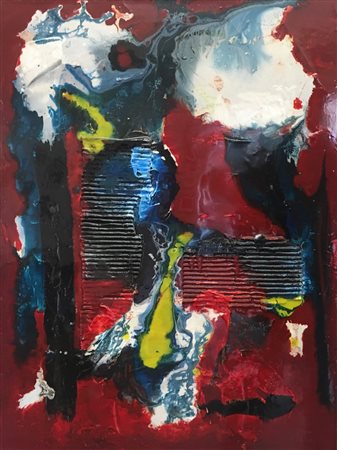 TODARO IVAN Milano (Cr) 1975 Astrazione pura 2017 Acrilico e resina su tela...