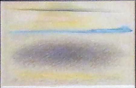 Piero Guccione Omaggio a Paoletta 1986