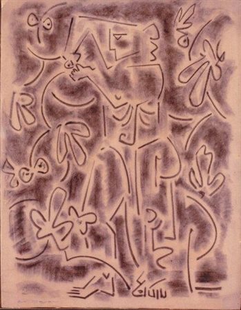 Andrè Masson Femme cueillant des figues 1947 