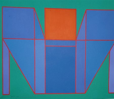 Achile Perilli Di misura diversa 2009