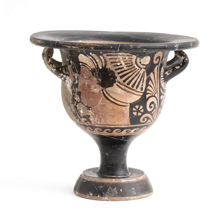 CRATERE APULO A FIGURE ROSSE
Fine del IV secolo a.C.