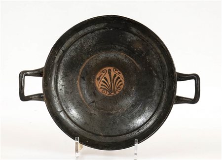 GRANDE KYLIX APULA SUDDIPINTA
Fine del IV - inizi III secolo a.C.