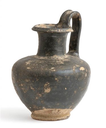 OLPE MONOANSATA A VERNICE NERA
III secolo a.C.