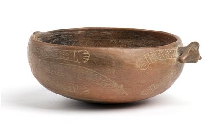 BACINO CON GIAGUARO
Cultura Bahia, dal V secolo a.C. fino al V secolo d.C.