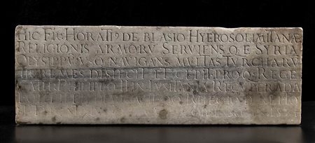 EPIGRAFE MARMOREA CINQUECENTESCA
XVI secolo, datata 1594