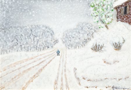 GIUDITTA MALINVERNO - Nevicata in periferia, 2013