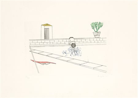 FRANCO ANGELI (1935-1988) - Senza Titolo
