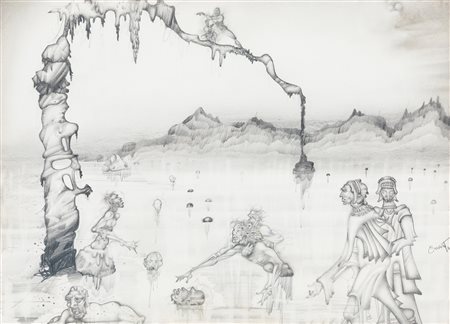 ANTONIO CANNATA (1938) - Canto XXXII verso 133/35, 1970