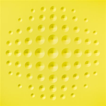 STEFANO BRUNELLO (1967) - Struttura sfera gialla, 2016