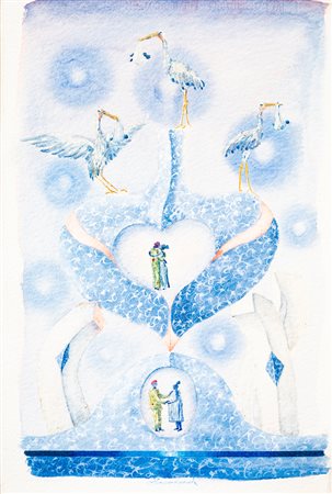 DANTE CUCURNIA (1957) - Le cicogne