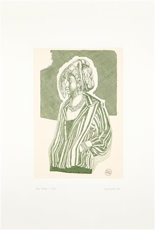 GIUSEPPE GUERRESCHI (1929-1985) - Miss Sidney, 1981