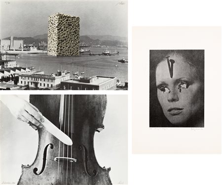 AUTORI VARI (PLESSI, STURLI, KUBISCH) - Lotto unico composto da 3 litografie