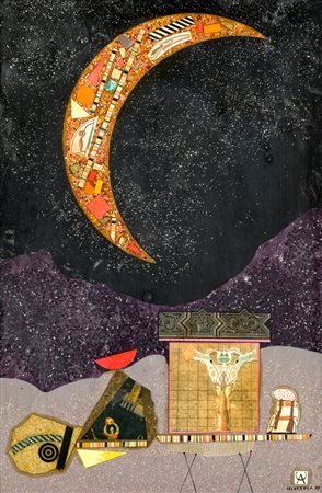 ANTONIO CALDARERA (1942) - Senza Titolo, 1988