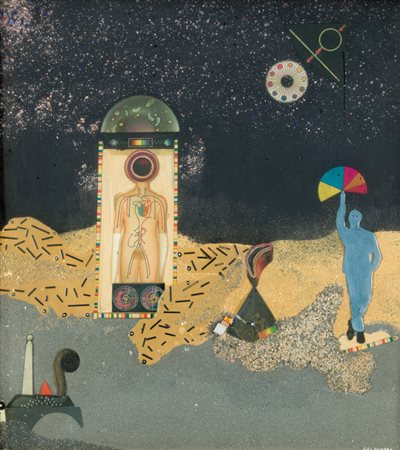 ANTONIO CALDARERA (1942) - I piaceri della notte, 1989