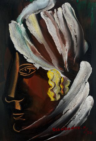GIANDANTE X (1900-1984) - Senza Titolo, 1974