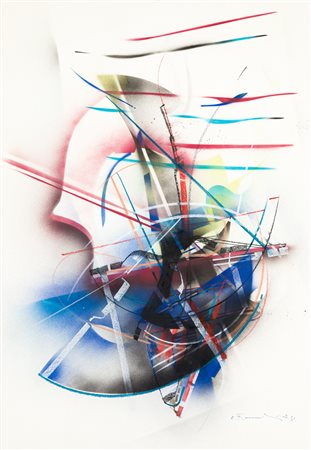 EDOARDO FRANCESCHINI (1928-2006) - Senza Titolo, 1974