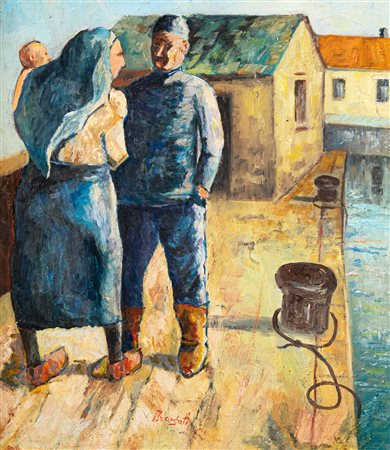 LUIGI BRAMBATI (1925-1983) - Senza Titolo