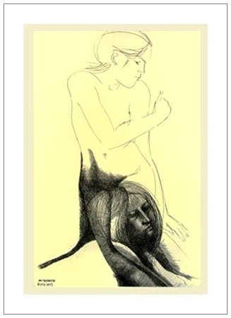 EMILIO GRECO Catania 1913 – Roma 1995 Metamorfosi 1975 Acquaforte a colori su...