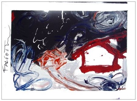 MASSIMO FALSETTI Roma 1955 Notturno 1999 Olio su tela 60 x 80. Firma a s. al...