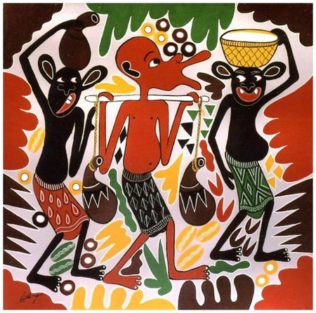 GEORGE LILANGA Kikwetu (Tanzania) 1934 – Dar es Salaam (Tanzania) 2005 Awa...