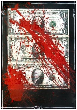 PETER HIDE 311065 (Franco Crugnola) Tradate 1965 Blood money 2012 Smalto,...