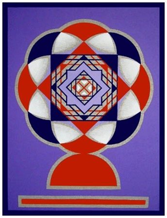 ENZO TARDIA Trapani 1960 Spazio tempo 2011 Olio su tela 40 x 30. Sul verso...